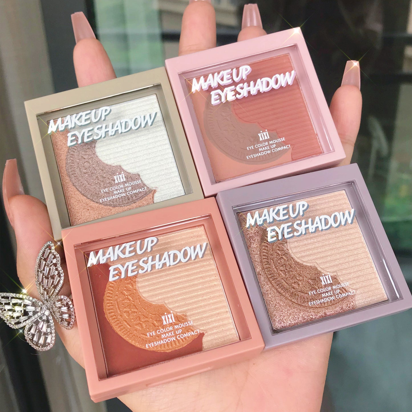 XIXI Eyecolor Mousse Eyeshadow Compact