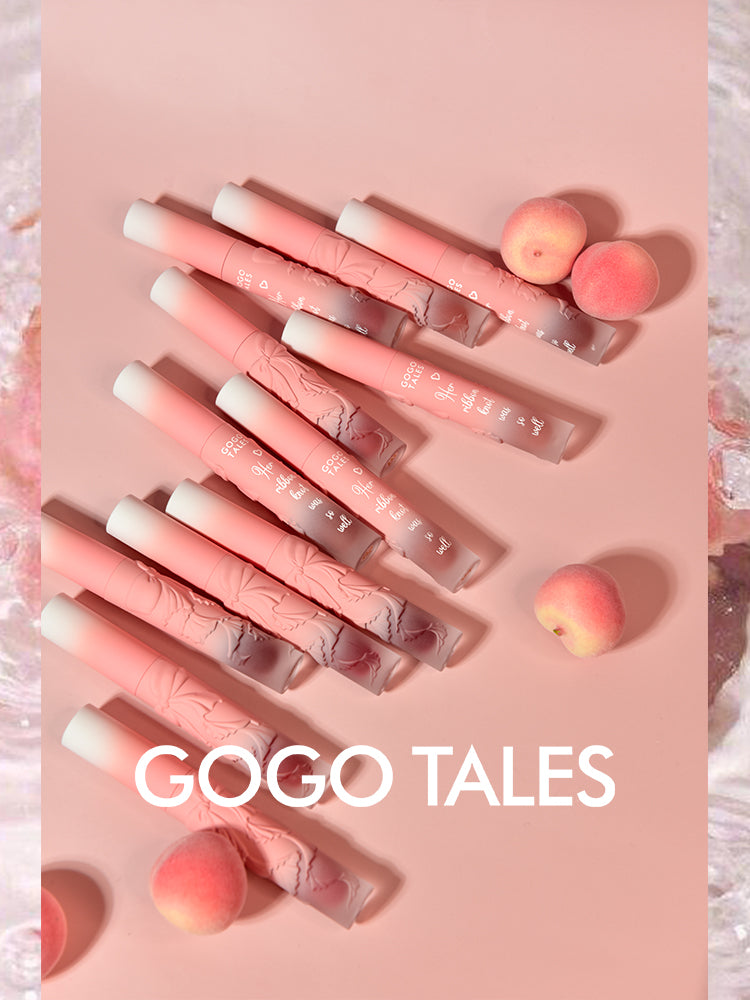 GOGO TALES Dusk Pink Fog Lip Puree Matte Liquid Lipstick